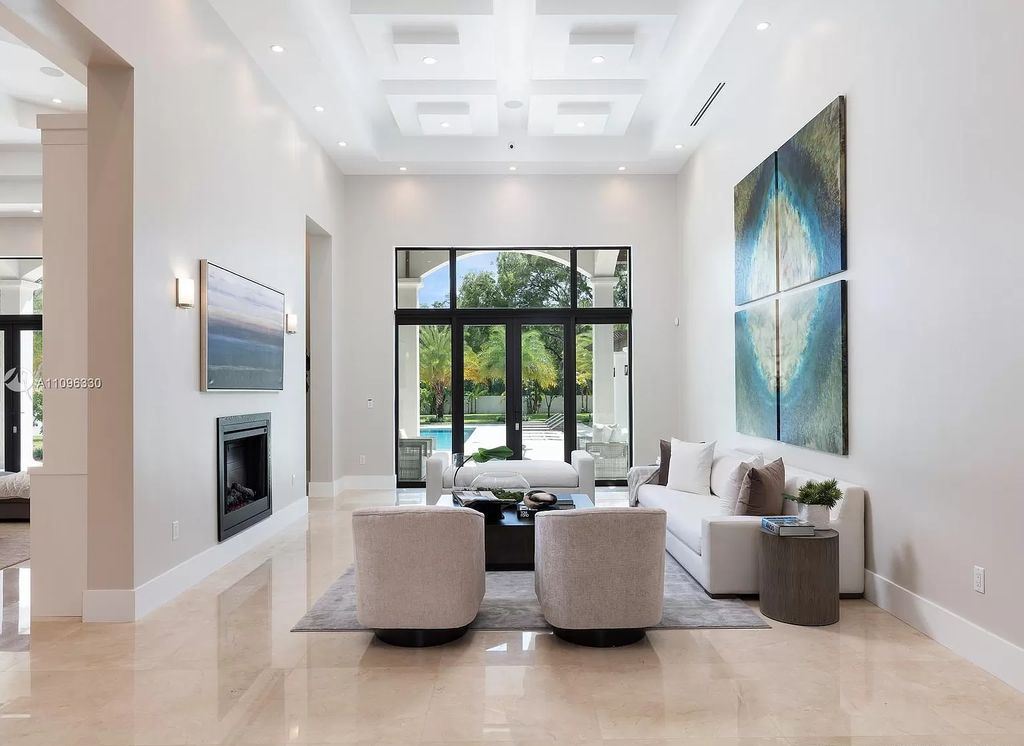 The Home in Miami is a striking brand new construction in the highly desirable Ponce-Davis area offering privacy and security now available for sale. This home located at 8341 SW 54th Ave, Miami, Florida