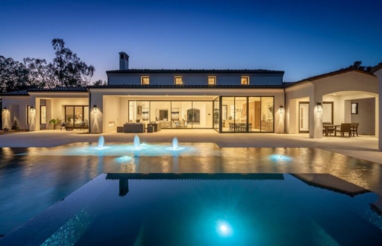Stunning Brand New Construction Home in Rancho Santa Fe for Sale at $9,750,000