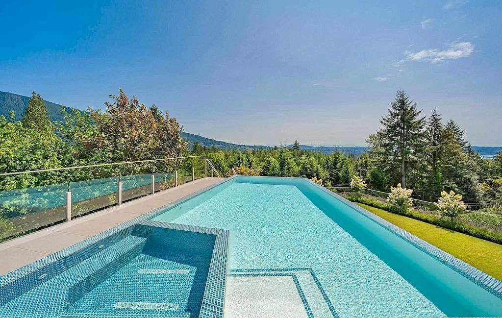 The Sumptuous Home in West Vancouver is a gated estate now available for sale. This home is located at 890 Kenwood Rd, West Vancouver, BC V7S 1S9, Canada