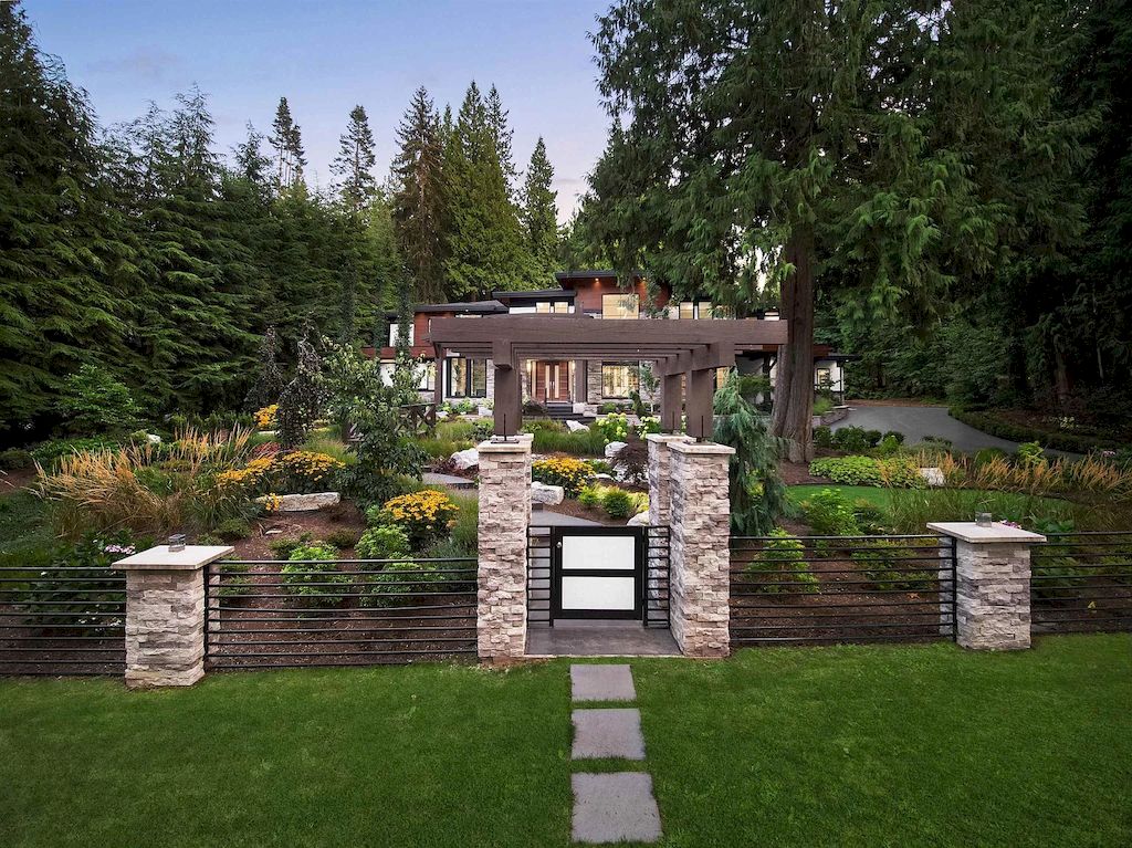 The Stunning Estate in Surrey is an architectural masterpiece now available for sale. This home is located at 13262 Woodcrest Dr, Surrey, BC V4P 1W5, Canada