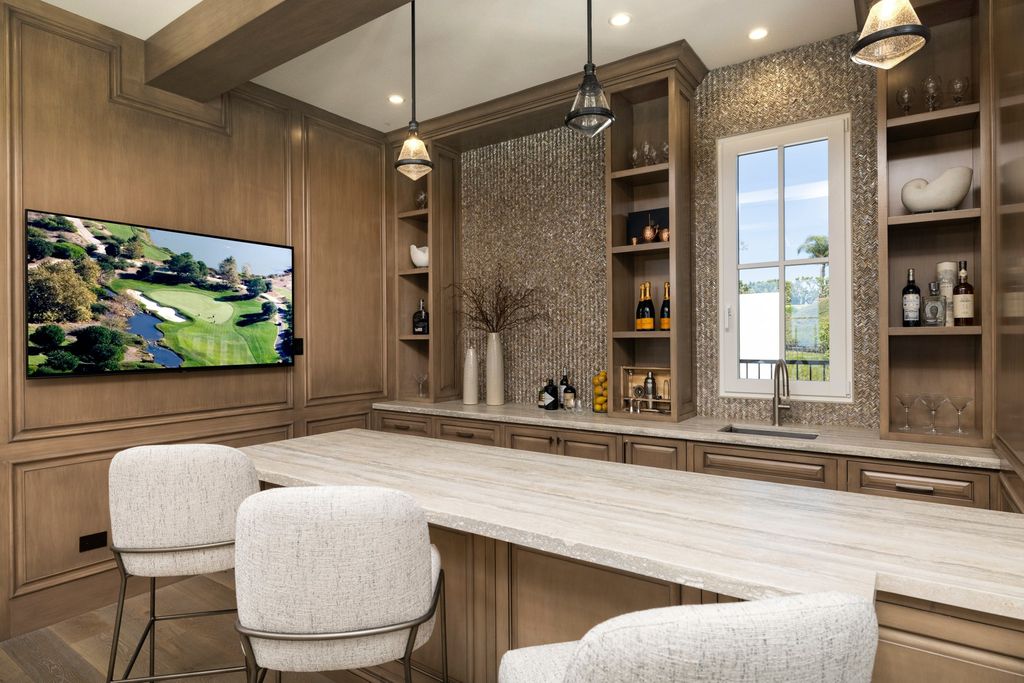 The Newport Coast Mansion is a new construction estate located within Newport Coast’s prized Pelican Hill gated community now available for sale. This home located at 7 Harbor Lgt, Newport Coast, California