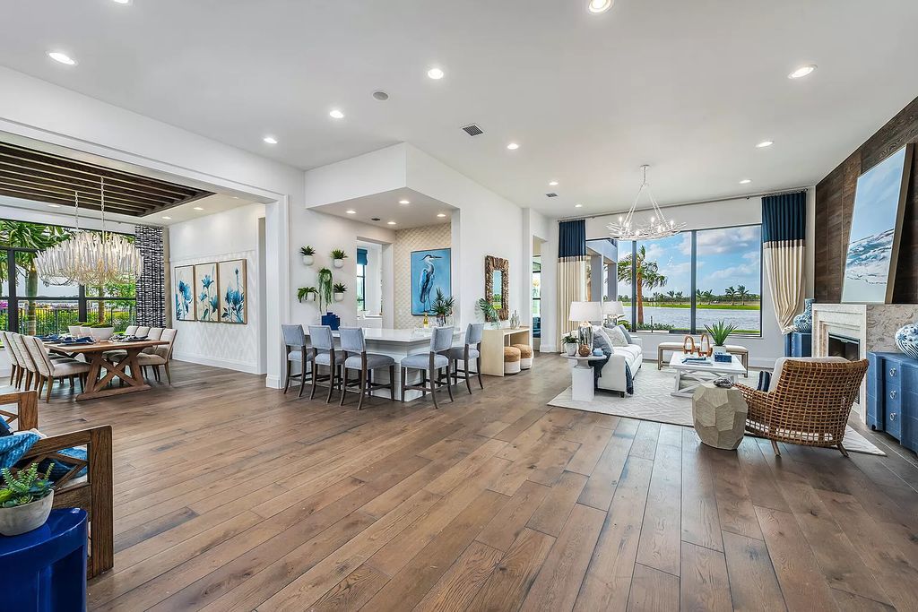 The Home in Boca Raton is a newly built modern property boasts a club room, media room, loft, living room, family room now available for sale. This home located at 17149 Ludovica Ln, Boca Raton, Florida