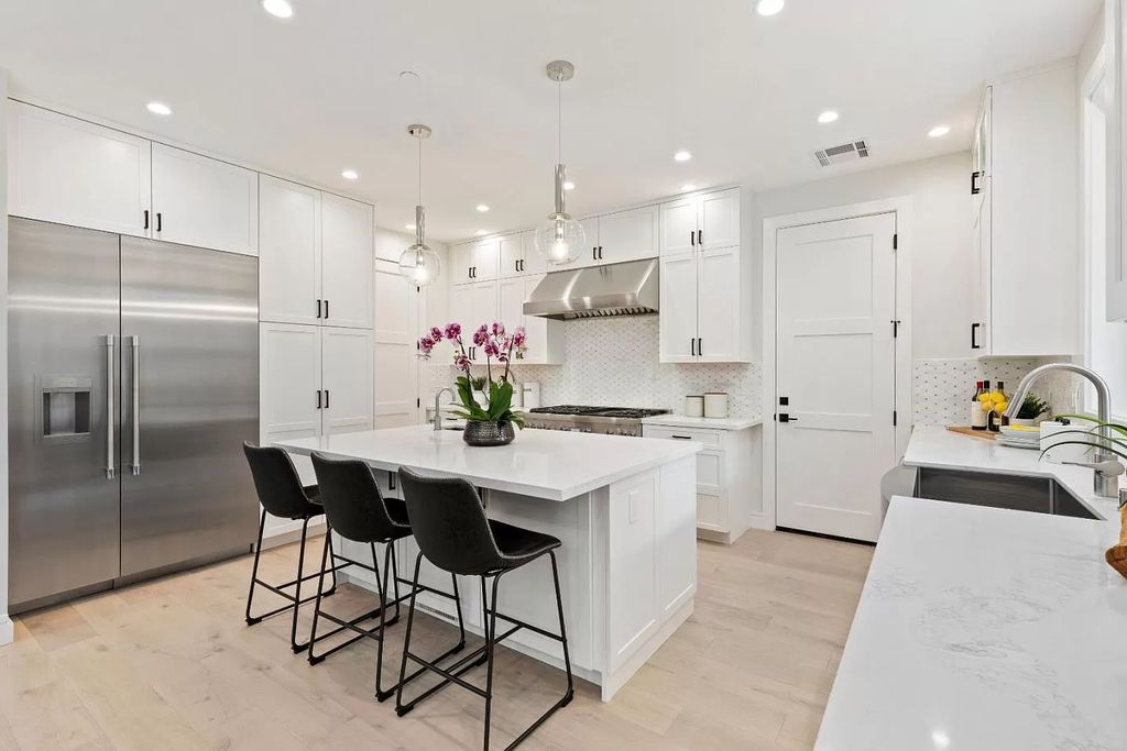 The Home in Palo Alto is a new property with smart technology is a modern interpretation of classic farmhouse style now available for sale. This home located at 2692 Ross Rd, Palo Alto, California;