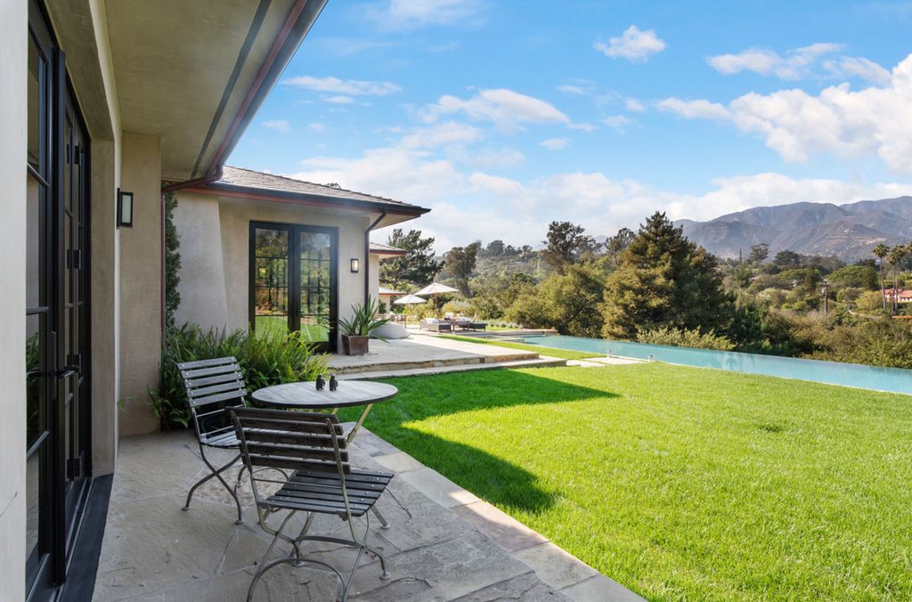 The Santa Barbara Home with exceptional styling and finishes an oversized 3-car garage, and gated entry, stunning and vast mountain vistas now available for sale. This home located at 403 Woodley Rd, Santa Barbara, California