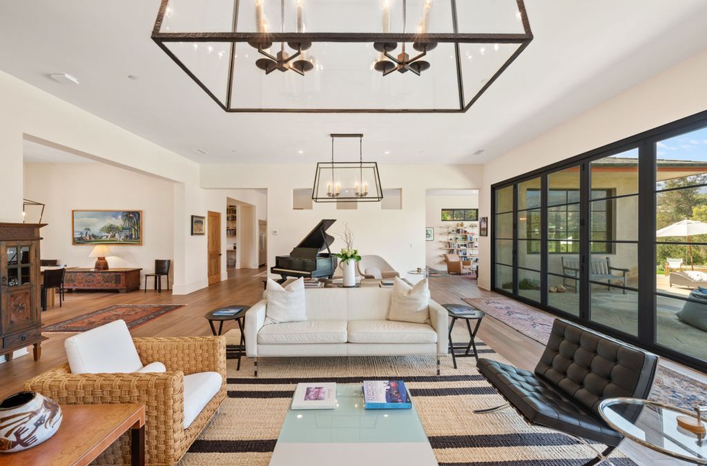 The Santa Barbara Home with exceptional styling and finishes an oversized 3-car garage, and gated entry, stunning and vast mountain vistas now available for sale. This home located at 403 Woodley Rd, Santa Barbara, California