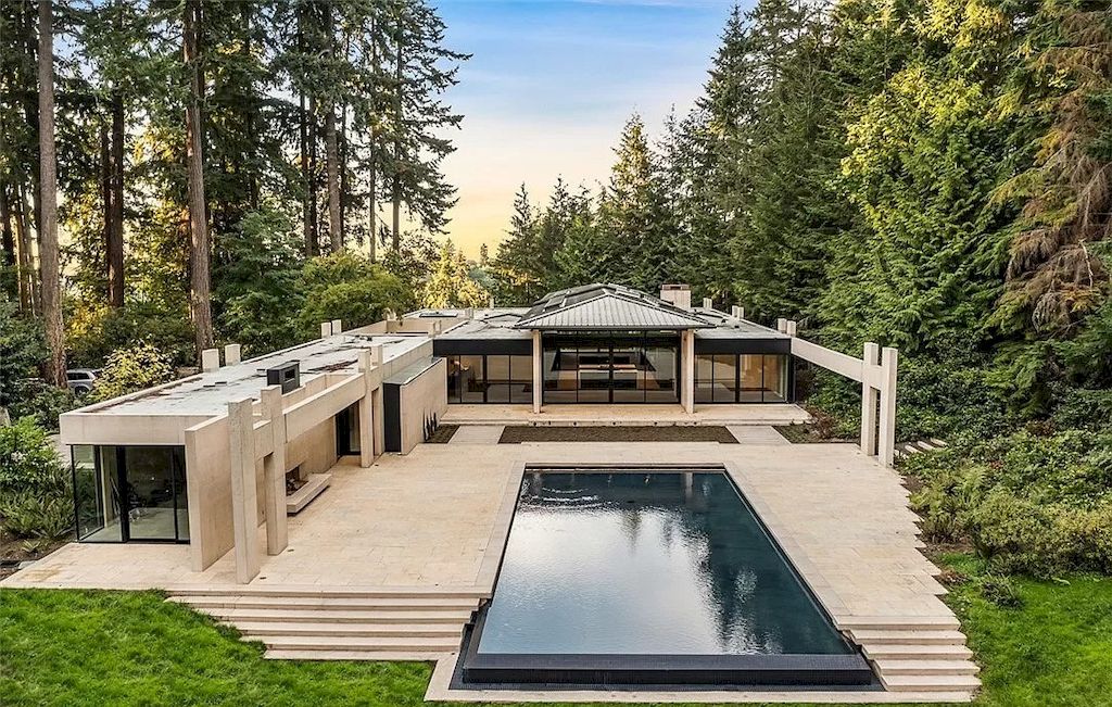 The Incredible House in Washington is recognized as one of the most significant homes in the PNW of the 20th century now available for sale. This home is located at 134 Huckleberry Ln NW, Shoreline, Washington