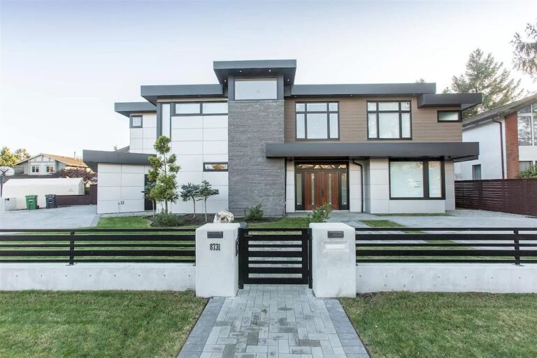 This C$4,280,000 Modern Home in Richmond is a Seamless Combination of Design, Function, Aesthetic, and Feng-shui