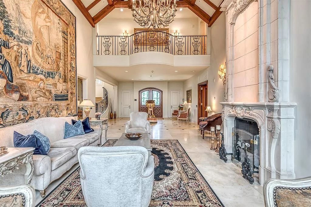The Extraordinary French Chateau in Alberta offers grand luxurious living now available for sale. This home is located at 25130 Escarpment Ridge Vw, Rocky View County, AB T3Z 3M7, Canada