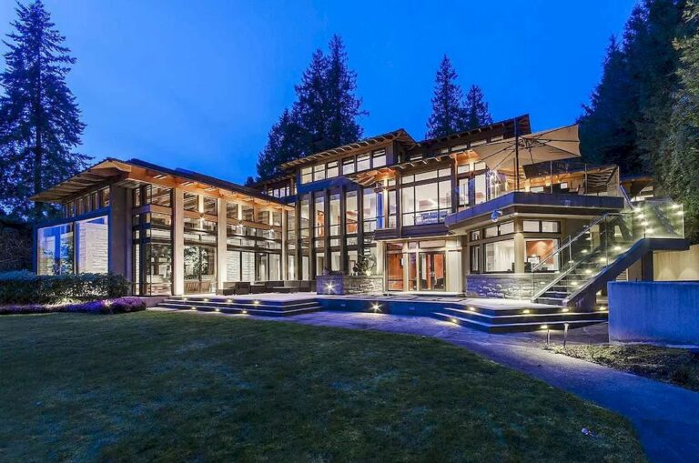 World-Class Estate in West Vancouver with Private Living Space Sells for C$13,980,000