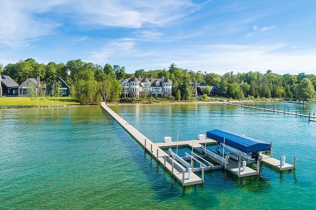 Amazing Lake Charlevoix Estate in Michigan with Timeless Architecture and  Stunning Details Listed for $10,900,000