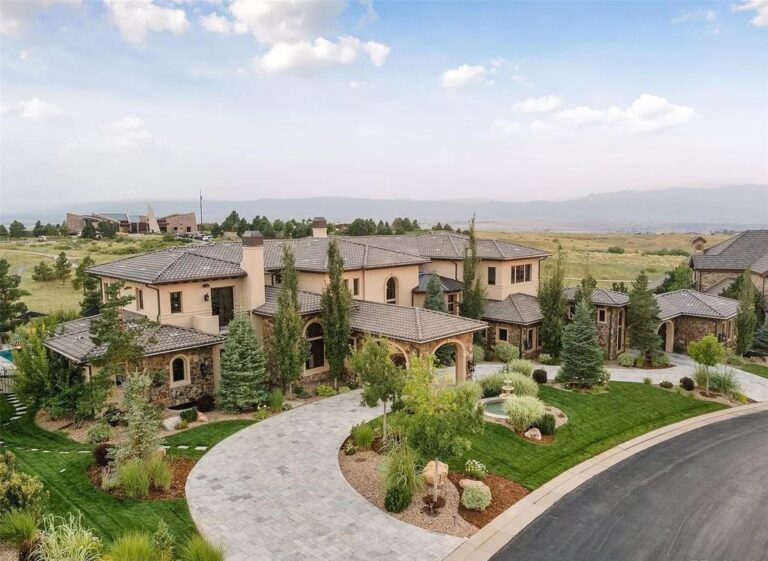 This exceptional Colorado estate sells for $7,500,000 surrounded by old growth trees and unobstructed mountain views