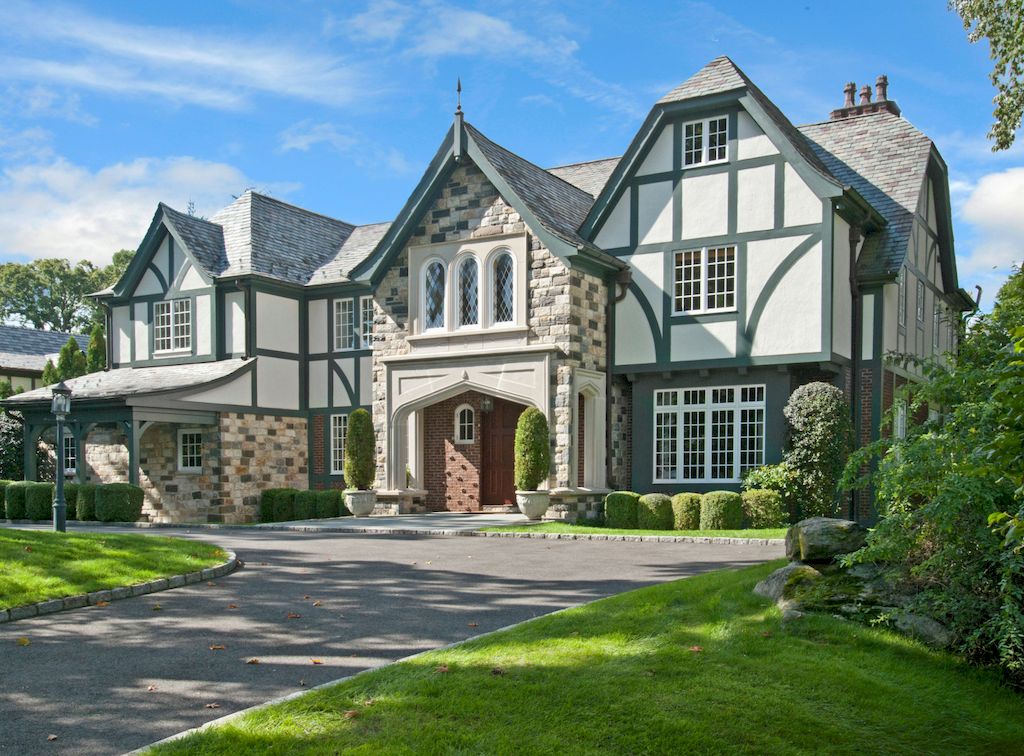 Connecticut Sophisticated English Manor Rich in Top Quality Details Hits Market for $5,295,000