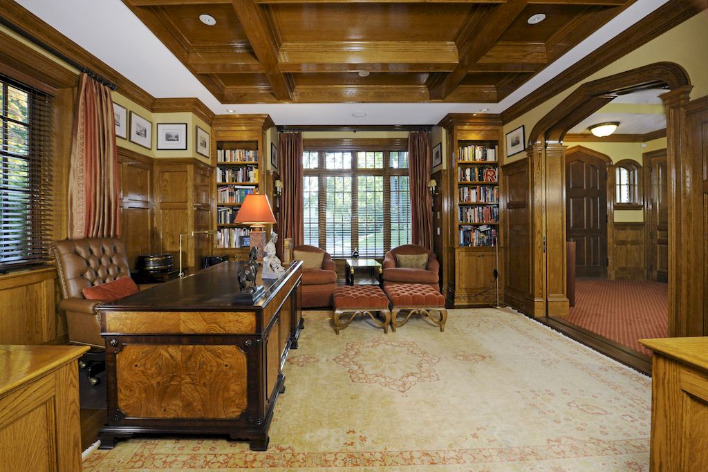 Connecticut Sophisticated English Manor Rich in Top Quality Details Hits Market for $5,295,000
