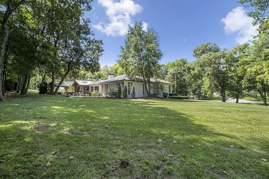 Breathtaking Mediterranean Estate with Stunning Light-filled Interiors and Wonderful Indoor-outdoor Flow in Tennessee Listed for $2,945,000