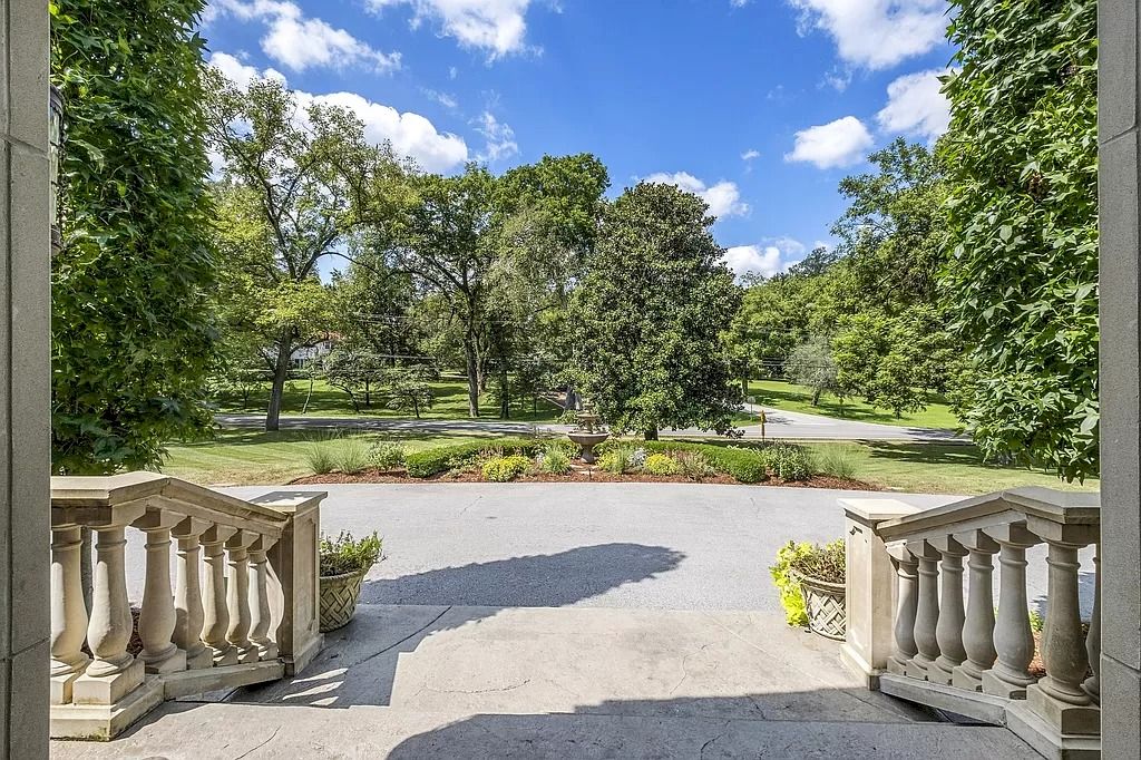 Breathtaking Mediterranean Estate with Stunning Light-filled Interiors and Wonderful Indoor-outdoor Flow in Tennessee Listed for $2,945,000