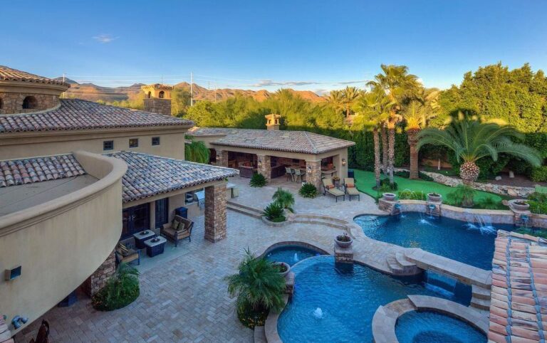 A Spectacular Arizona Estate selling for $4,400,000 is absolutely stunning from floor to ceilings