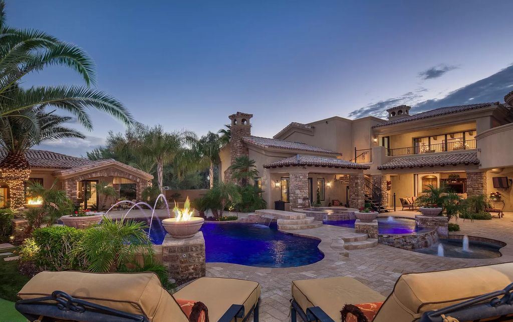 A Spectacular Arizona Estate selling for $4,400,000 is absolutely stunning from floor to ceilings 