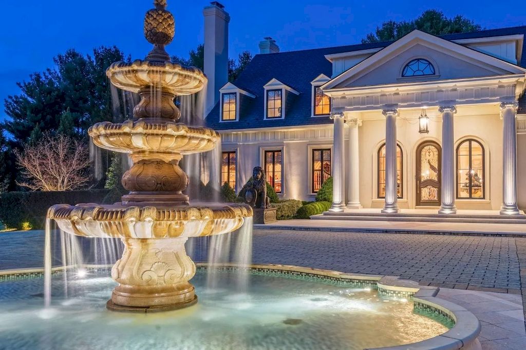 Villa dei Leoni - The Unmistakable Beauty in Maryland Listed for $12,000,000