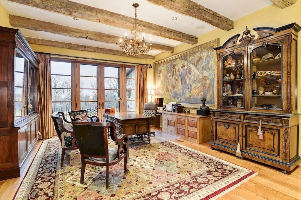 This $12,750,000 Romantic Palazzo is the Dream Home for Any Italy Lovers in Maryland