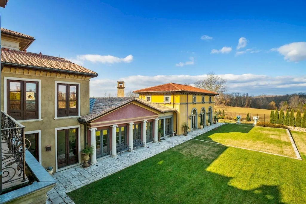 This $12,750,000 Romantic Palazzo is the Dream Home for Any Italy Lovers in Maryland