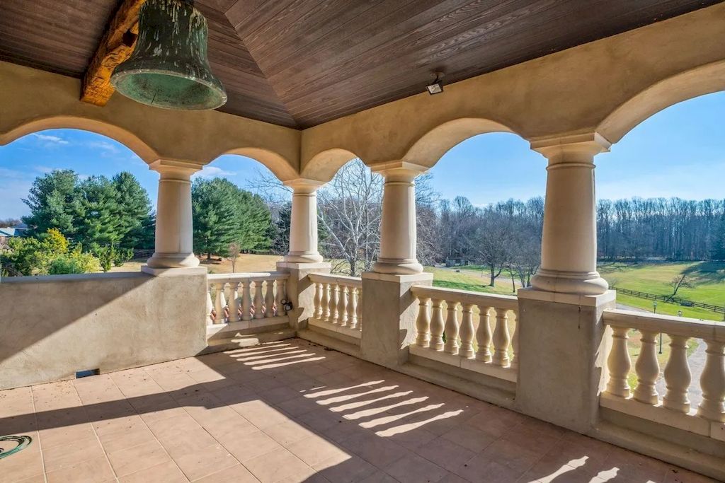 This $12,750,000 Romantic Palazzo is the Dream Home for Any Italy Lovers in Maryland