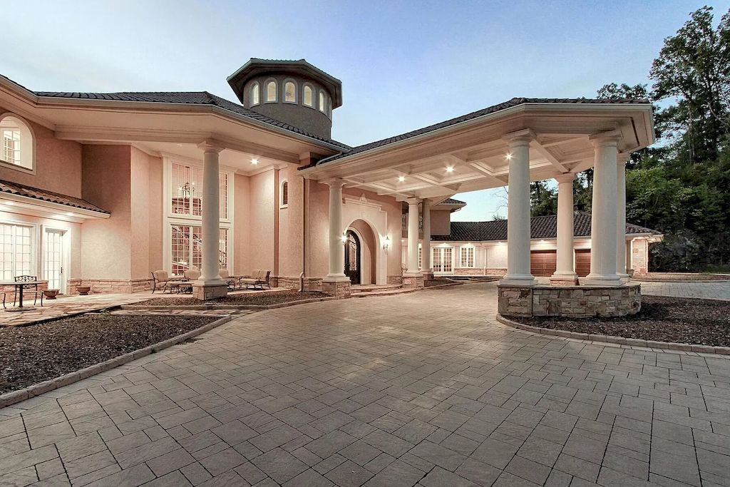 Spectacular Mediterranean Estate of Timeless Elegance and Comfort in Tennessee Listed for $9,900,000