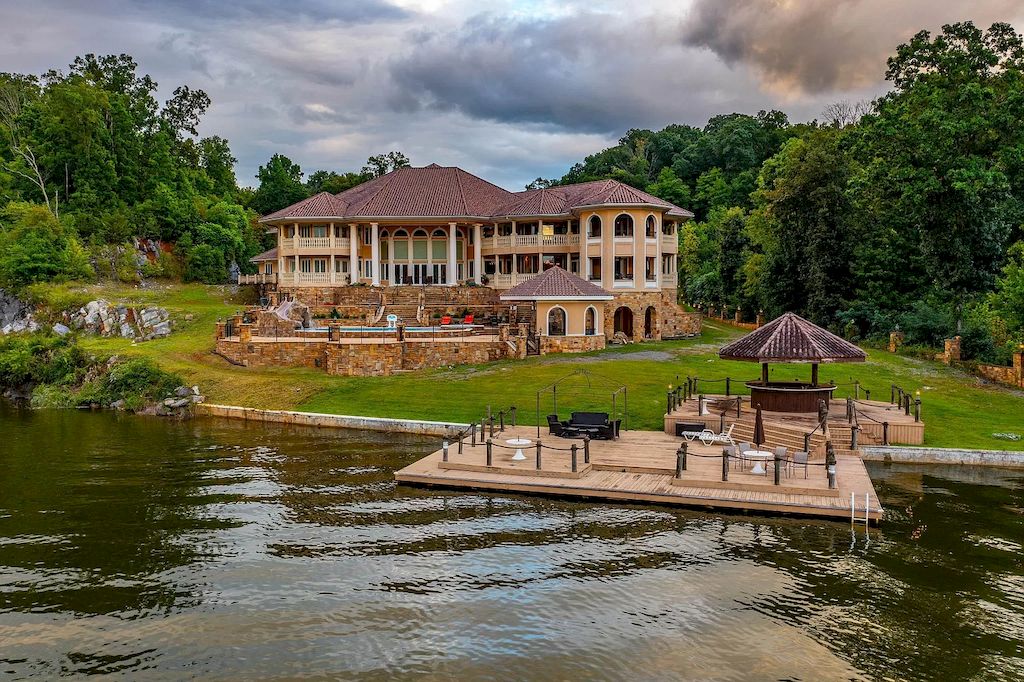 Spectacular Mediterranean Estate of Timeless Elegance and Comfort in Tennessee Listed for $9,900,000