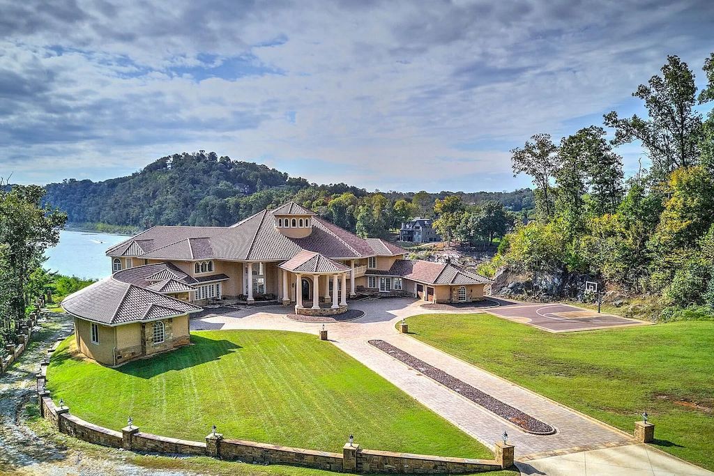 Spectacular Mediterranean Estate of Timeless Elegance and Comfort in Tennessee Listed for $9,900,000