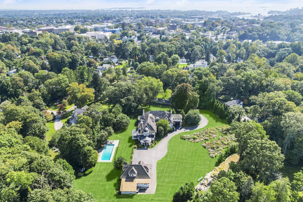 Fully Renovated Greenwich Classic Estate in Connecticut Listed for $9,800,000