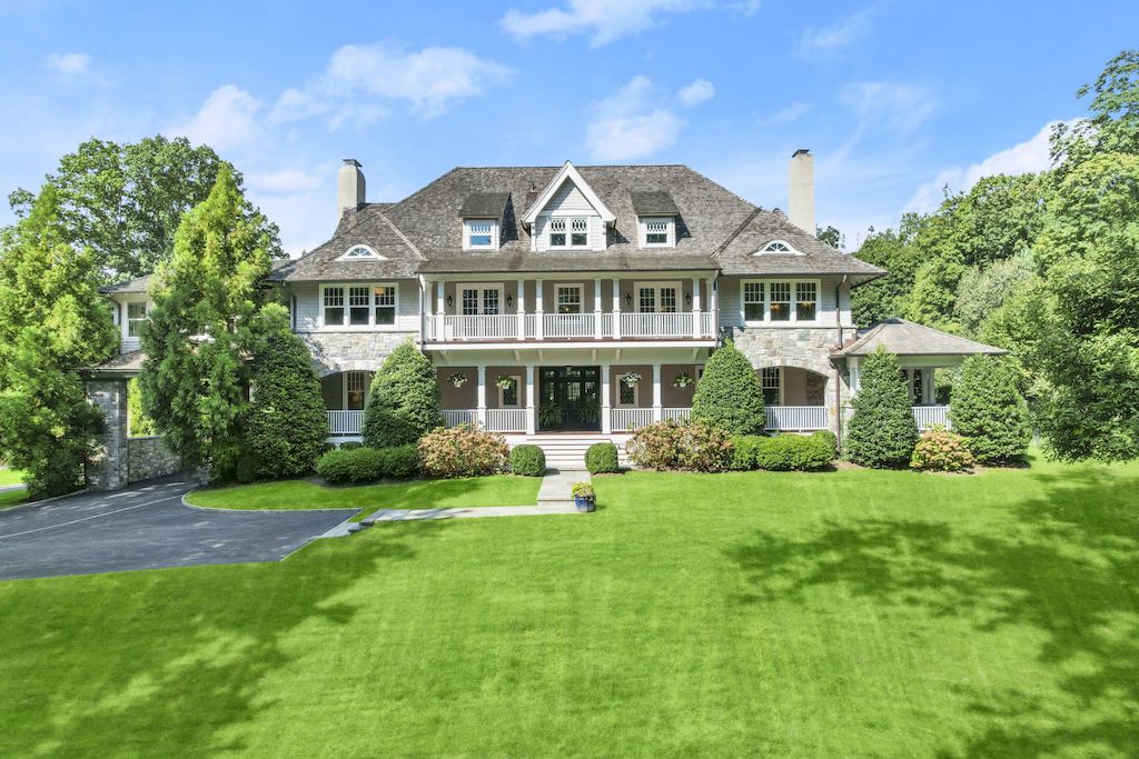 Fully Renovated Greenwich Classic Estate in Connecticut Listed for $9,800,000
