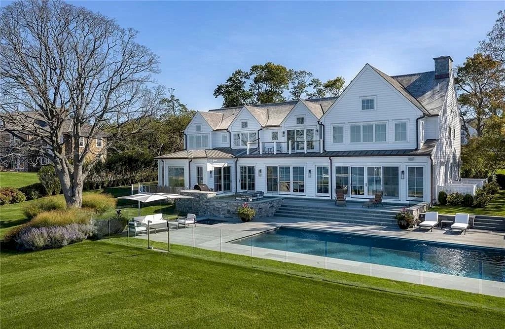 Enjoy Year-round Vacation Living in this Connecticut $14,950,000 State-of-the-art Waterfront Home