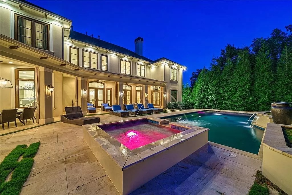 Georgia Unique Mediterranean Home with Gorgeous Views and Impeccable Landscaping Priced at $4,000,000