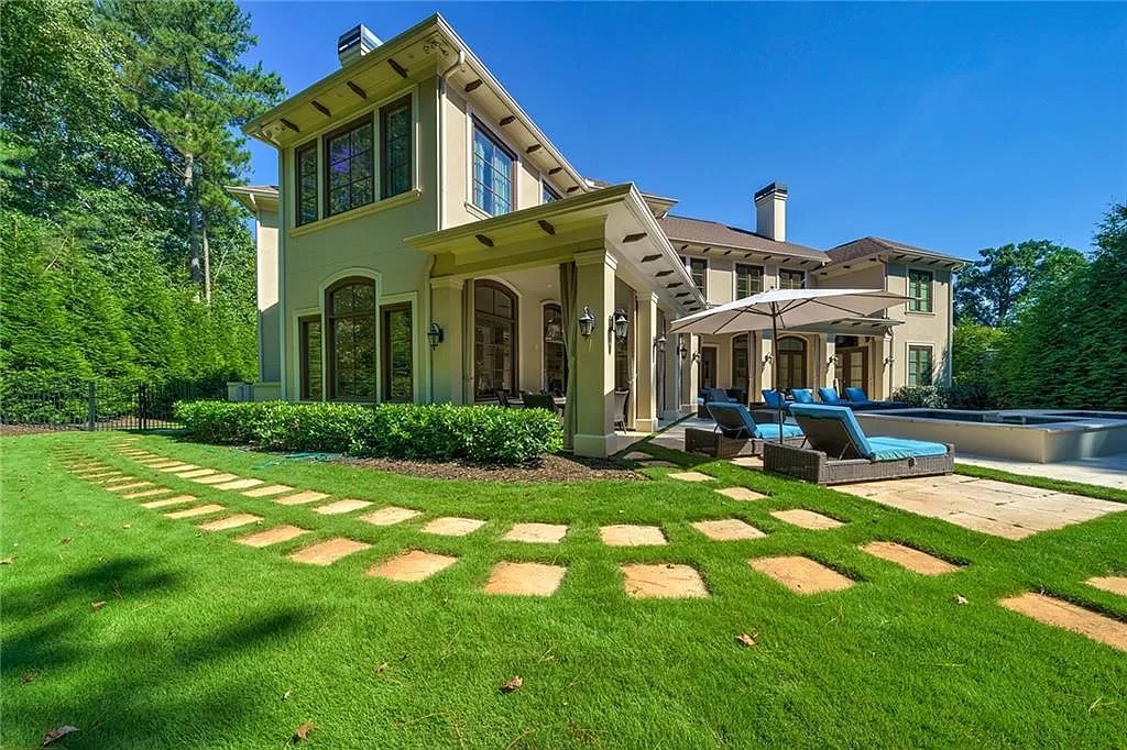 Georgia Unique Mediterranean Home with Gorgeous Views and Impeccable Landscaping Priced at $4,000,000