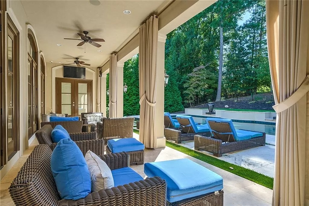 Georgia Unique Mediterranean Home with Gorgeous Views and Impeccable Landscaping Priced at $4,000,000