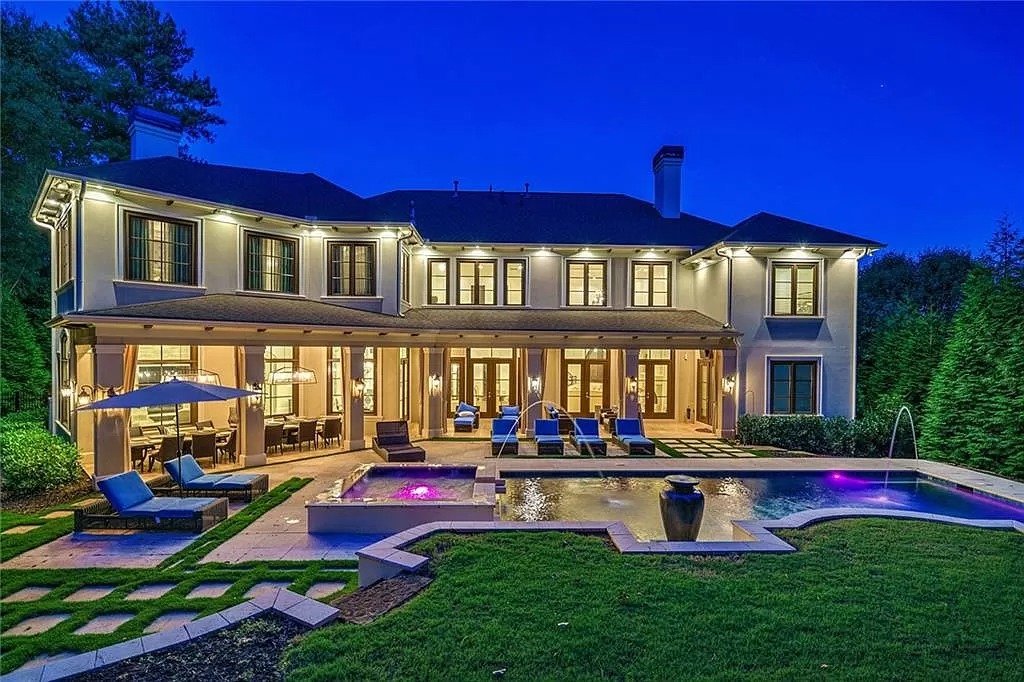 Georgia Unique Mediterranean Home with Gorgeous Views and Impeccable Landscaping Priced at $4,000,000