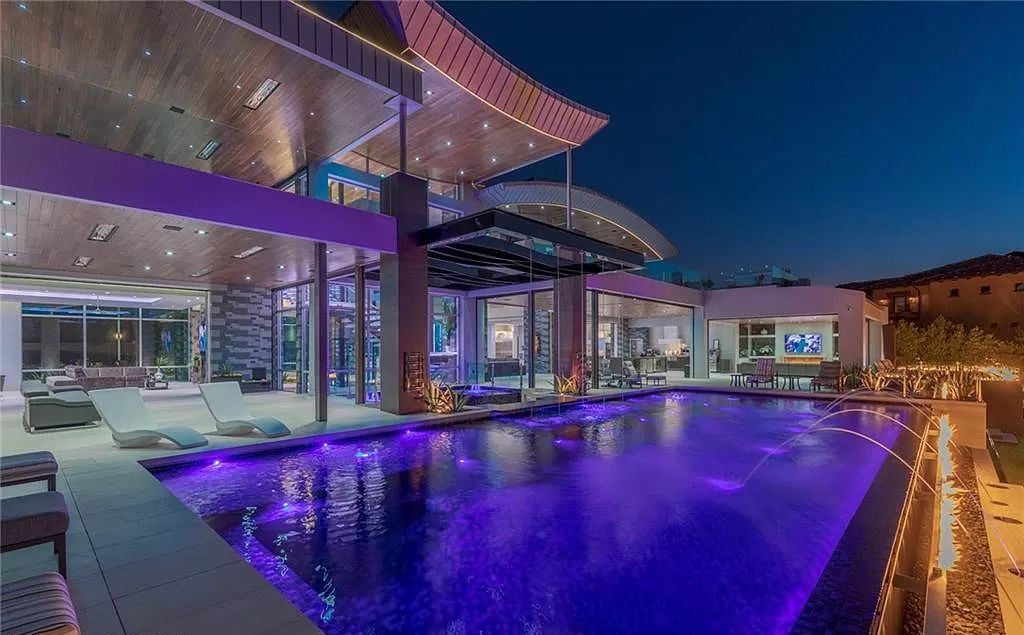 Modern Impressive Residence in Nevada with the highest quality smart home automation technology sells for $32,500,000