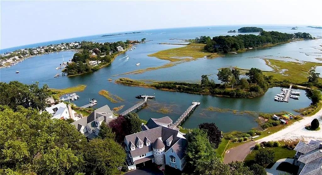 Paradise Found in Connecticut with this $5,995,000 Magical Home Enjoying Panoramic Views from Almost Every Angle