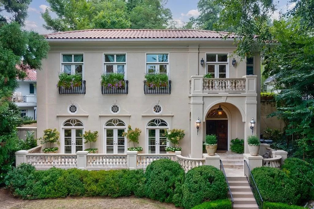 European Elegance on the Quiet End of Beverly Rd, Georgia Listed for $3,495,000