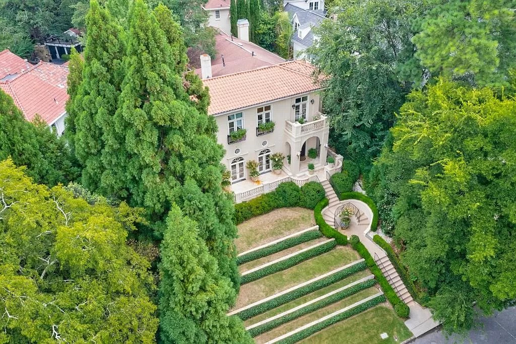 European Elegance on the Quiet End of Beverly Rd, Georgia Listed for $3,495,000