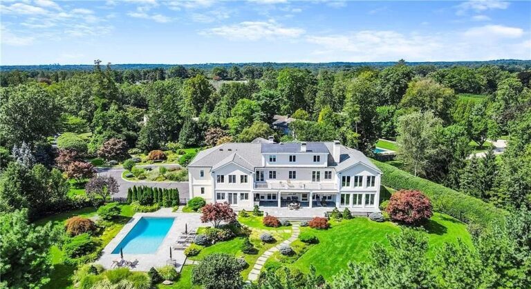 Chic European Inspired Home in Connecticut Listed for $5,495,000