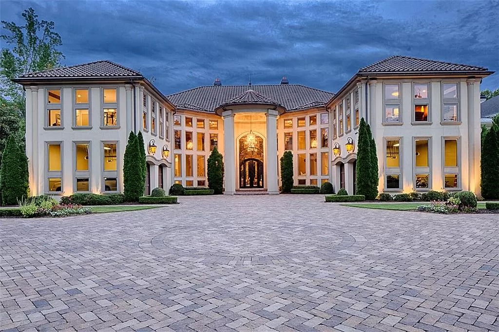 This $5,500,000 European Estate is One-of-a-kind Masterpiece in Georgia