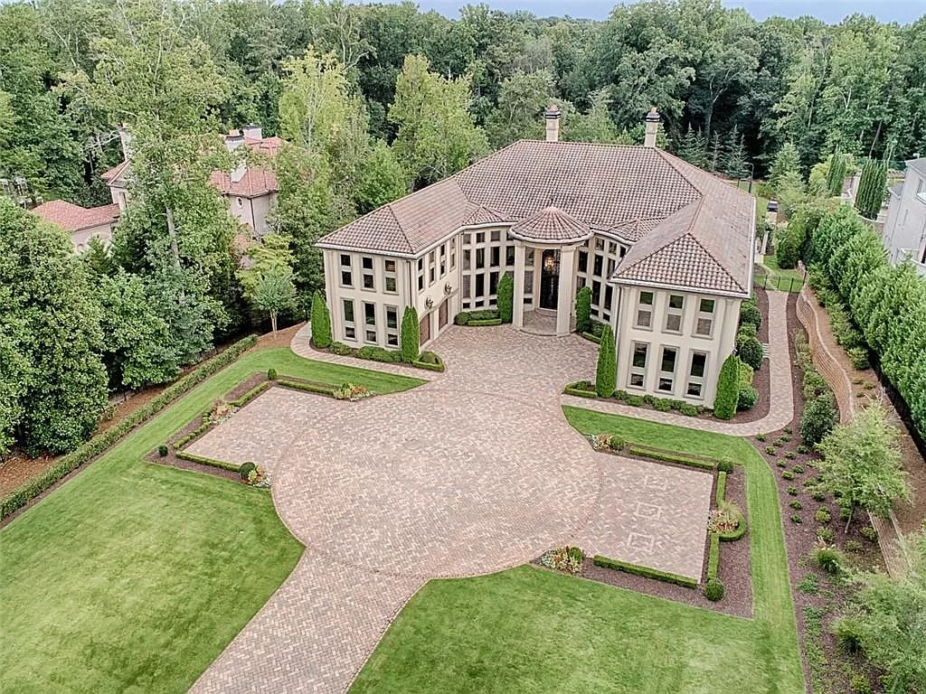 This $5,500,000 European Estate is One-of-a-kind Masterpiece in Georgia