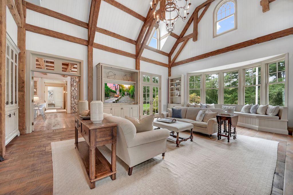 Connecticut One-of-a-kind Resort Style Home Brimming with Luxurious Finishes and Fabulous Spaces Listed for $10,995,000