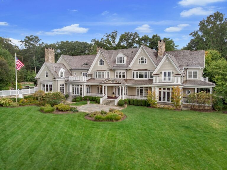 Connecticut One-of-a-kind Resort Style Home Brimming with Luxurious Finishes and Fabulous Spaces Listed for $10,995,000