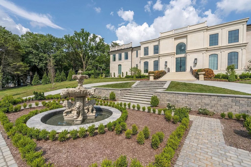 Private Estate with Incredible Views in the Middle of Forrest Hills, Tennessee Offered at $7,995,000