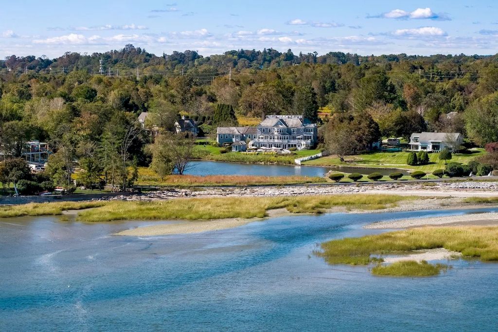 Connecticut Exceptional Estate on Majestic Setting of Endless Water Views Priced at $12,600,000