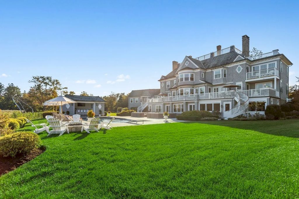 Connecticut Exceptional Estate on Majestic Setting of Endless Water Views Priced at $12,600,000