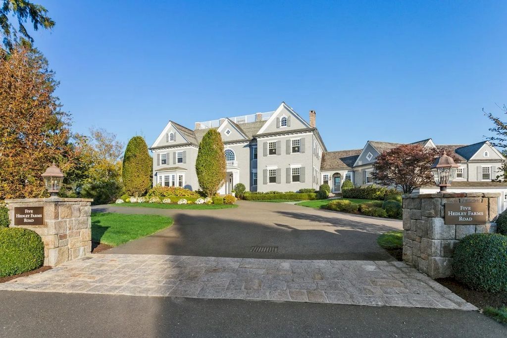 Connecticut Exceptional Estate on Majestic Setting of Endless Water Views Priced at $12,600,000