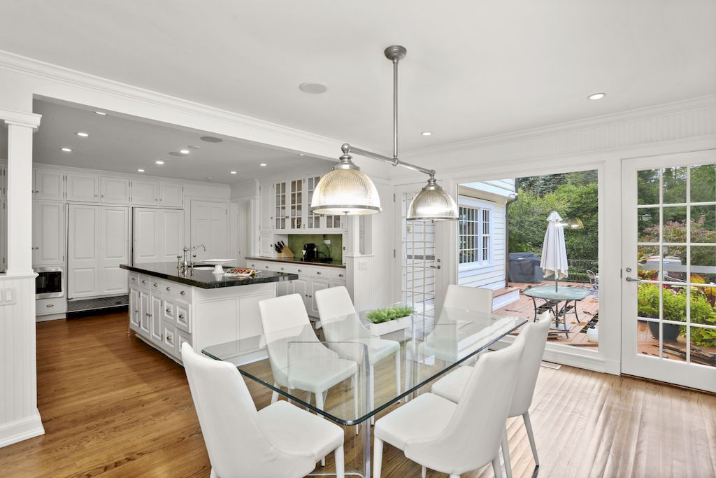 Stunning and Renovated Colonial in Connecticut with Striking Architectural Details on Market for $3,050,000