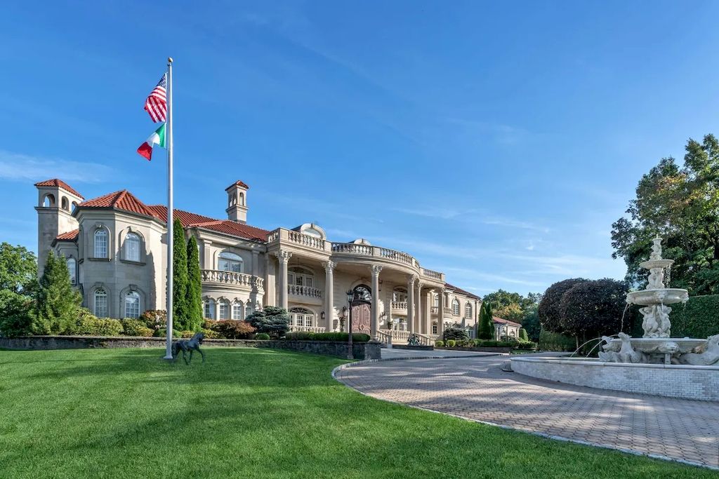 Unrivaled Opulence Awaits You in this $7,800,000 European Masterpiece in New Jersey